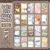 Writable Blank Label Decals Daily Food Design Food Label Stickers  Journal Planning Collage