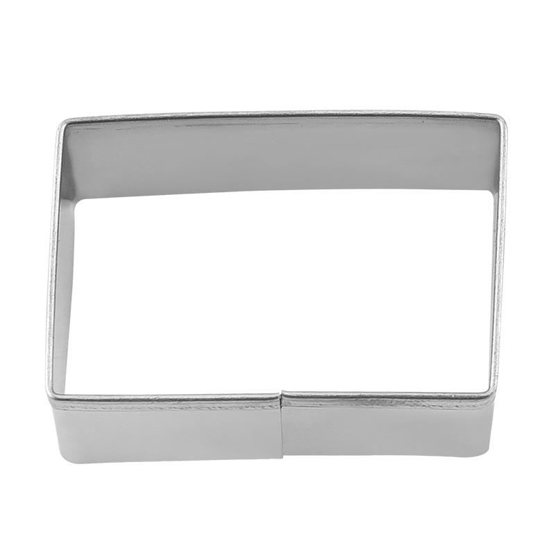 3-Piece Stainless Steel 430 Biscuit Cutter & Mousse Ring Baking Set