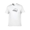 Футболка с Bongo Cat Механическая клавиатура t shirts для мужчины хлопок смешные футболки для мужчины набор белая Футболка