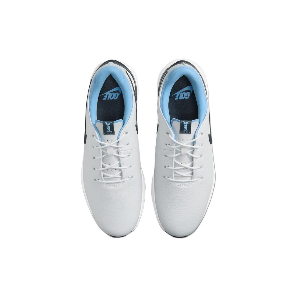 Nike Кроссовки Air Zoom Victory Tour 3 Wide Pure Platinum Obsidian Unisex, белые, Aquarius-Blue DX9025-002