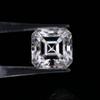 Cellacity White Short Square Aschi Mosanite 0.5 Cct-7.0 CT-D Color Laboratory Grown Diamond GRA Certificate