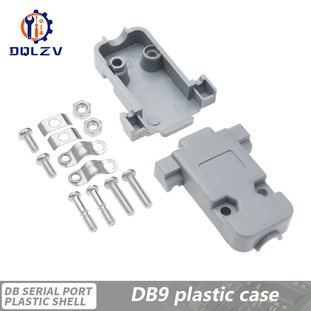 DB15 DB25 DB9 DB37 Параллельный Последовательный Порт Female/Male Паяный Разъем+Пластиковая Сборная Оболочка 37 9 15PIN VGA Адаптер