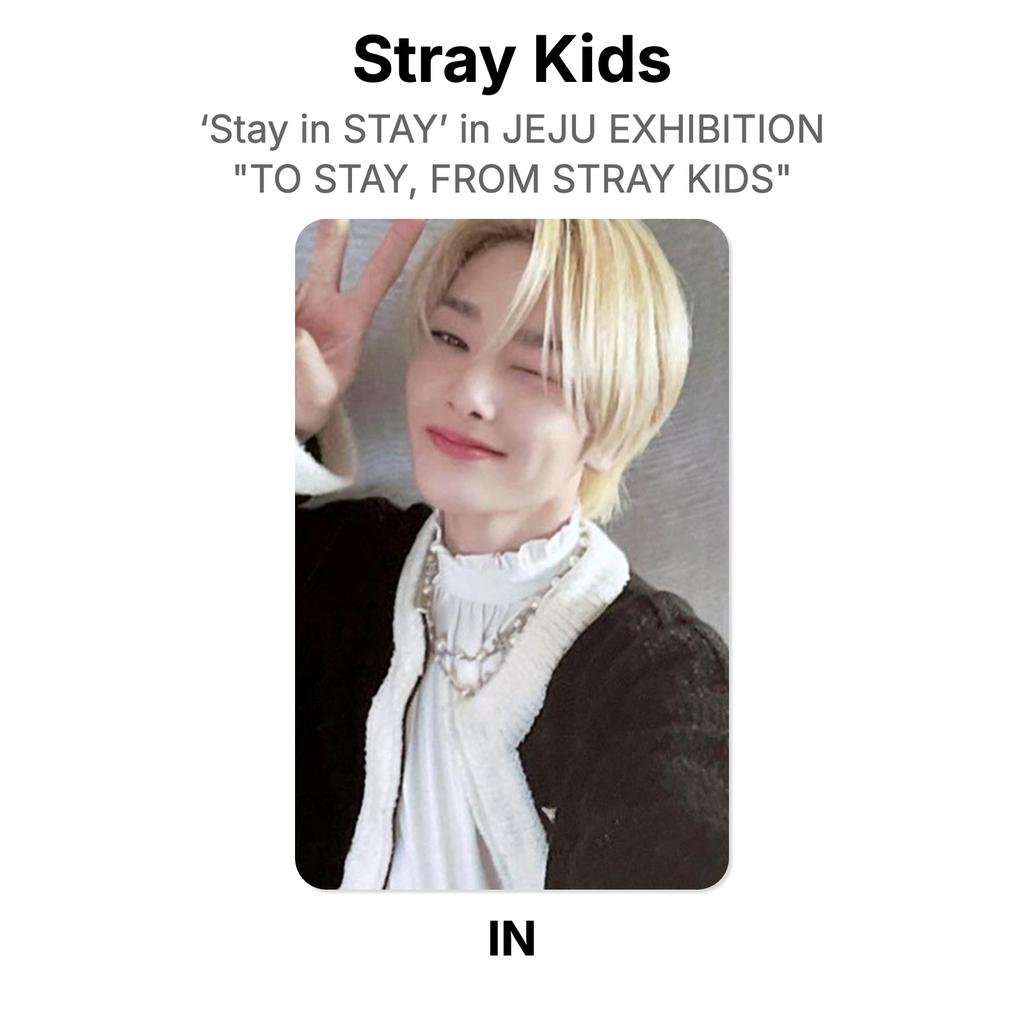 Stray Kids «Stay in STAY» на ВЫСТАВКЕ В ЧЕДЖУ «TO STAY, FROM STRAY KIDS» Официальная фотокарточка