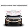 For Mercedes-Benz Viano Vito Extra-Long 2003~2014 2004 Car Skylight Sunshade Windshield Sun Shade Protector Parasol Accessories