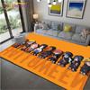 Нескользящие коврики в стиле аниме Наруто для гостиной, удобный ковер, мягкий напольный коврик, коврики для спальни, коврик для дома, большой пушистый коврик