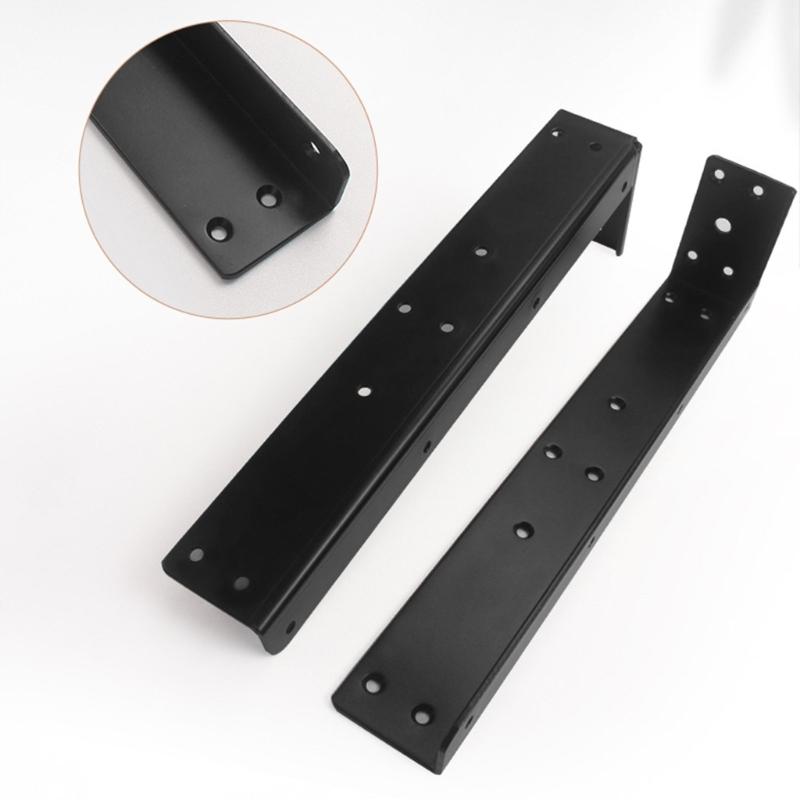 Металлические Полки Кронштейны Подвесная Тренога Полка Утолщенные Невидимые L-образные Кронштейны Настенный Кронштейн для Поддержки Полки