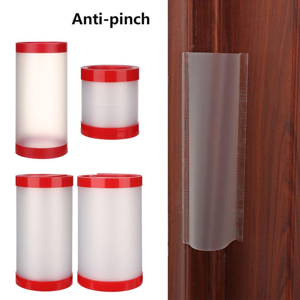 Sticker Door Seam Security Anti-pinch Guards Pinch-Protective Child Safety Door Hinge Guard