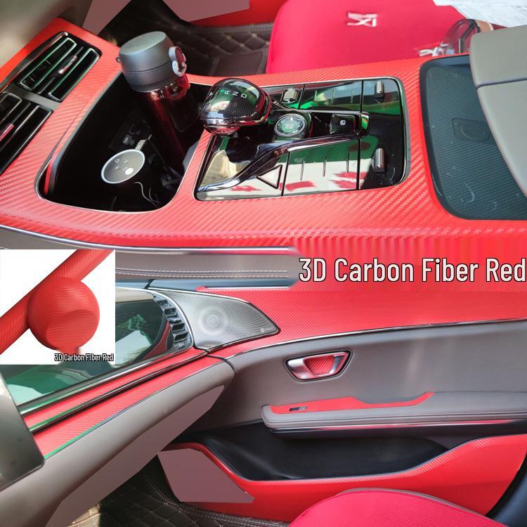 21 BYD E9 Business Edition Interior Carbon Fiber Center Console & Gear Shift Decoration Stickers