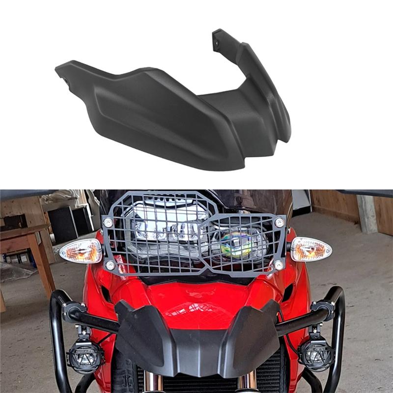 A28G-Motorcycle Front Fairing Beak Fender Cowl Extender Protection Guard Cover For BMW F650GS F800GS 2008-2012