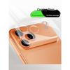 Transparent Lens Film for iPhone 15/14PM: Full Coverage Rear Camera Protector
