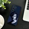 Чехол для телефона E-Timothée Chalamet для Samsung S26, S25, S24, S23, S22, S30, S21, Ultra, Plus, FE 5G Черный Мягкий Чехол