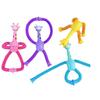 Suction Cup Giraffe Light-Up Extendable Tube Educational Cartoon Toy for Kids