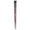 Silver Cherry Blossom Chopsticks, Purple, with Paulownia Wood Design Box and Gift Wrapping. Perfect as a gift for Grandma, Grandmother, or Grandmother