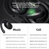 Bluetooth-гарнитура Беспроводная OWS Earless Rotary Hanging Ear Digital Display Motion Noise Cancelling Headset