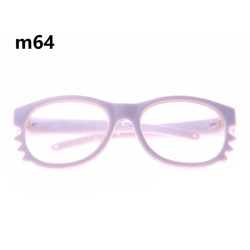 Аксессуары для классных девочек Игрушки Одежда Кукольные очки Прозрачные линзы Круглая оправа Очки Миниатюрные очки