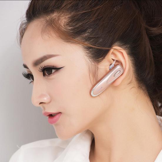 Беспроводные стереонаушники с голосовым управлением K1 Earhook, совместимые с Bluetooth, гарнитура Handsfree
