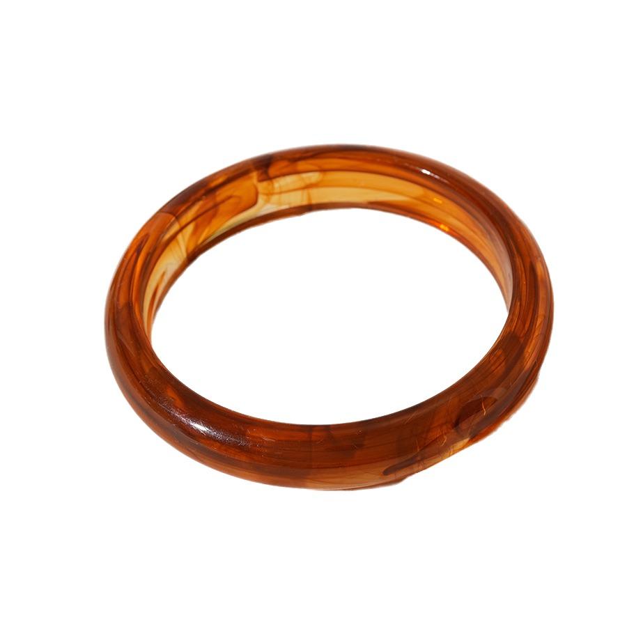 Богемные массивные браслеты Геометрические ретро кольца на руку Преувеличенные смоляные браслеты Подарок для девушек