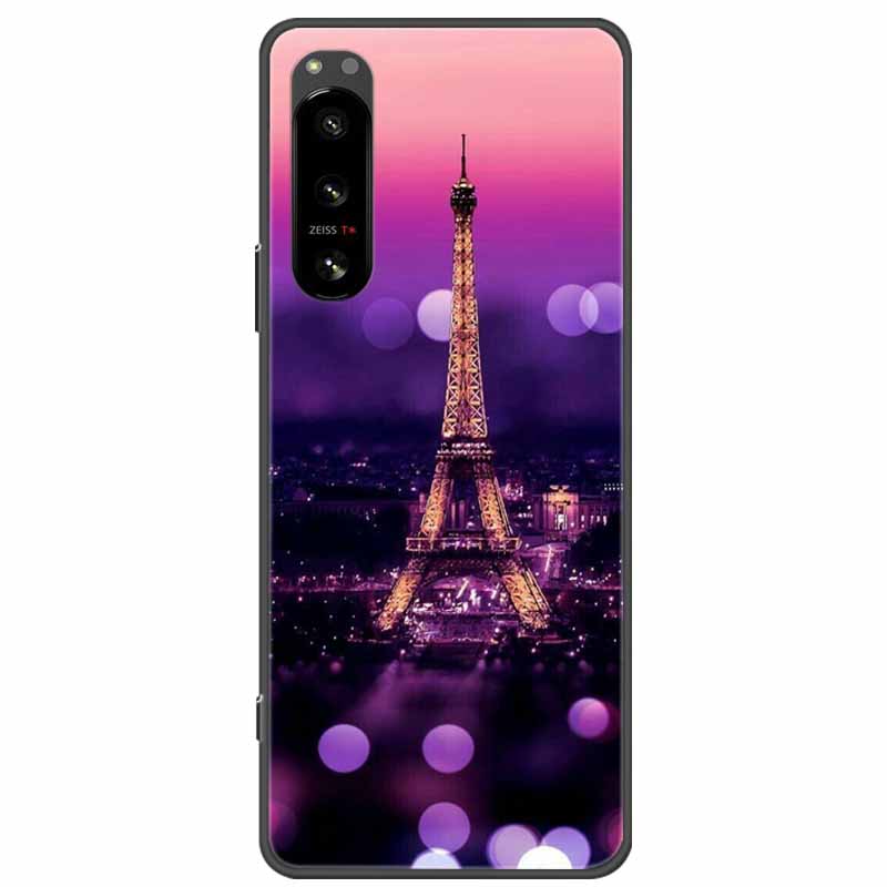 Чехол для Sony Xperia 5 III Мягкий ТПУ Милые Кошки Силиконовый Защитный Чехол для Sony Xperia 5 II Чехлы для Телефона Xperia5 Мультяшные Fundas