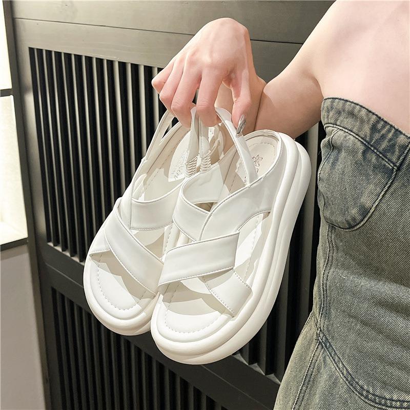 Ladies' Summer Thick Bottom Beach Roman Sandals