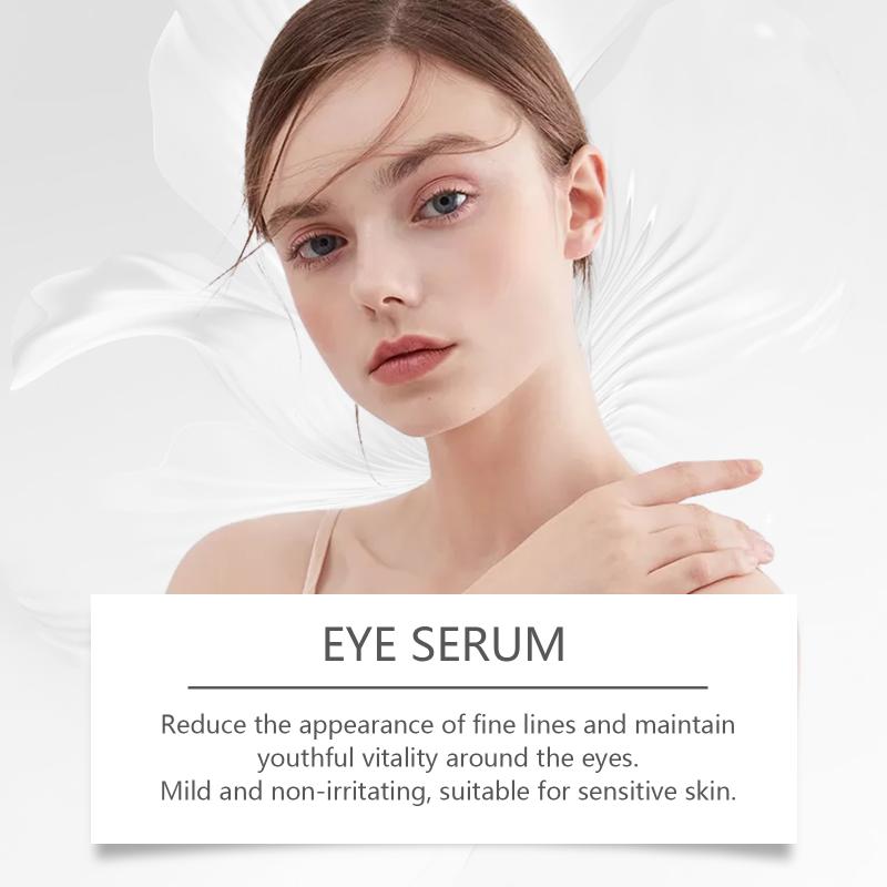 Powerful Eye Serum Hyaluronic Acid Hydrate Moisturize Reduce Puffiness Remove Dark Circles Restore Youthful Appearance