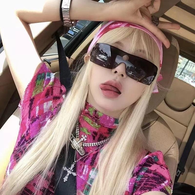 Rhinestone Pendant Cross Necklace Trendy Alloy Jewelry Women Decoration Gift