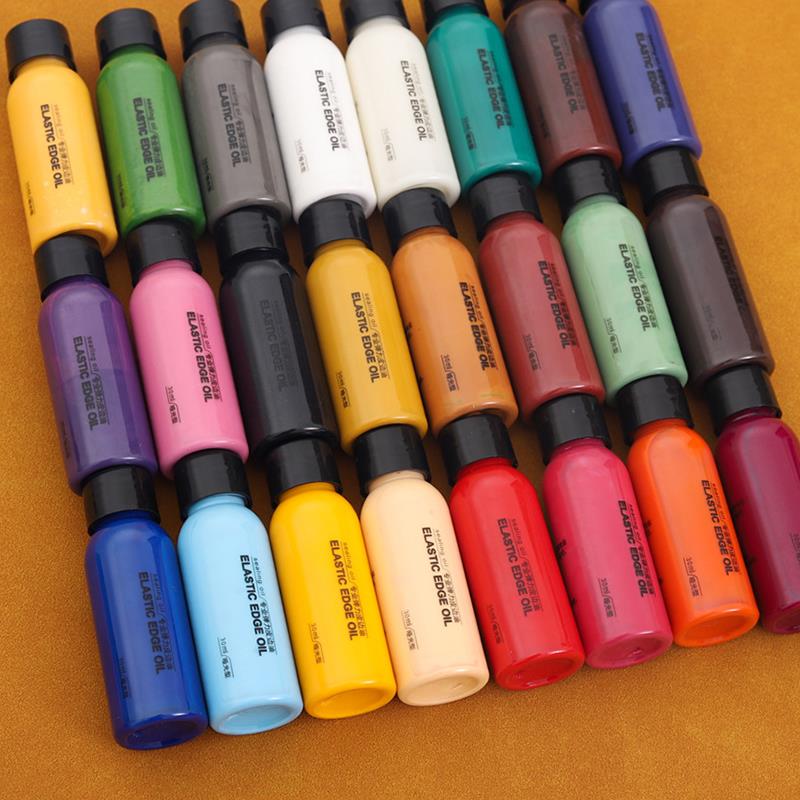 30 мл краска для края кожи, масляная краска для отделки, цвет пальто, кожаные края, материалы для отделки, сделай сам, кожаные края обуви, пигмент