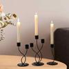 Набор из 3 железных подсвечников для ужина, Дня святого Валентина и свадеб