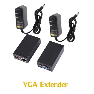 1080P 100M VGA SVGA Видео o Удлинитель Расширение через RJ45 CAT5e6 НОВЫЙ