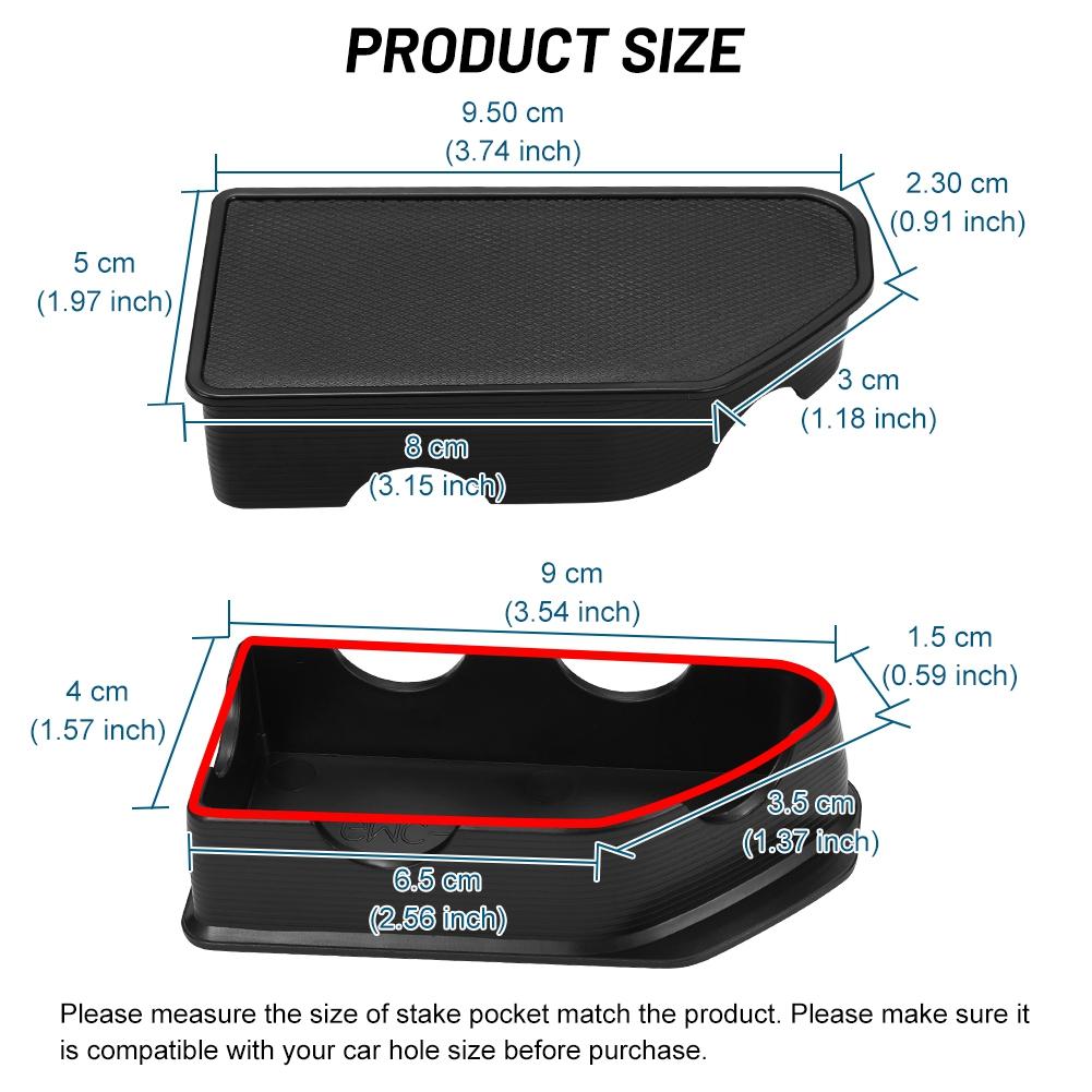 Крышки карманов стоек багажника для Chevy Silverado / GMC Sierra 2019-2022 пикап заглушки отверстий аксессуары 2 шт