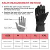 KEMiMOTO CE Мотоциклетные перчатки Зимние Черные Guantes Moto Invierno Теплые Перчатки с сенсорным экраном Водонепроницаемые Ветрозащитные Защитные