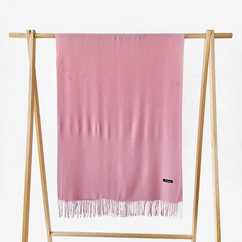 Autumn and Winter New Monochrome Scarf Cashmere Scarf Men and Women Couples Scarf Versatile Shawl