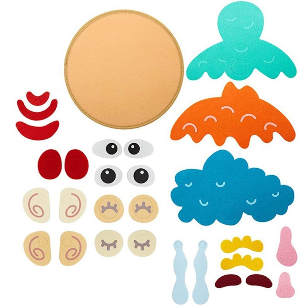 Social Emotional Learning Montessori Facial Expression Game Educational Toys Kids