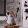Новый держатель для ручек в виде коалы, семена, дыня, фрукты, горшок, брелок из смолы, поделки в виде животных, подарок для девочки