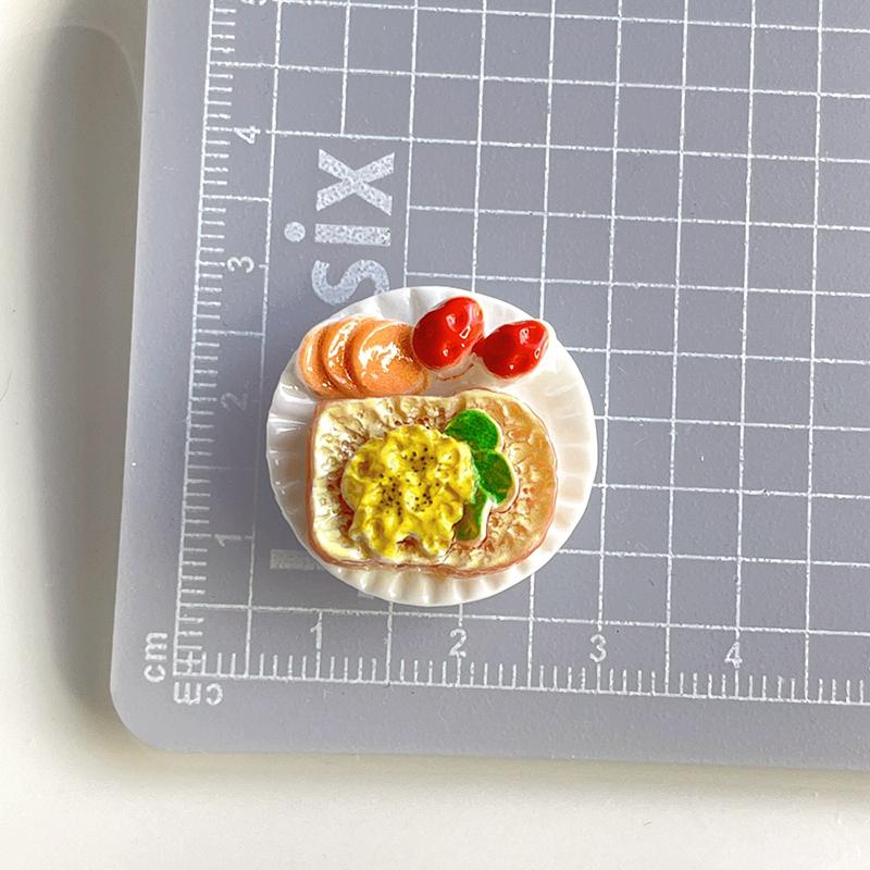 6 шт./набор кукольных домиков, декорации для сцен, миниатюрный пейзаж, сказочный сад, аксессуары, кукольный домик, мини-блюдо для димсамов