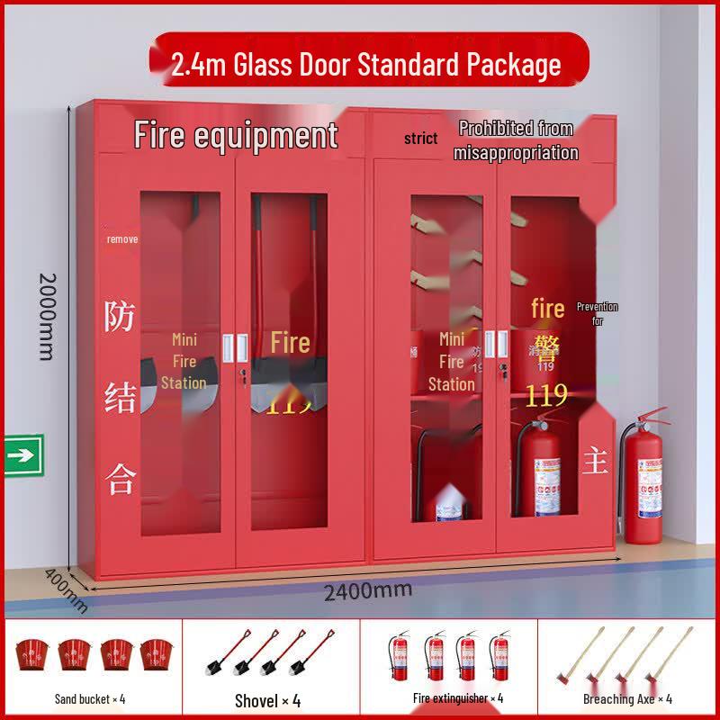 Construction Site Emergency Fire Equipment Cabinet