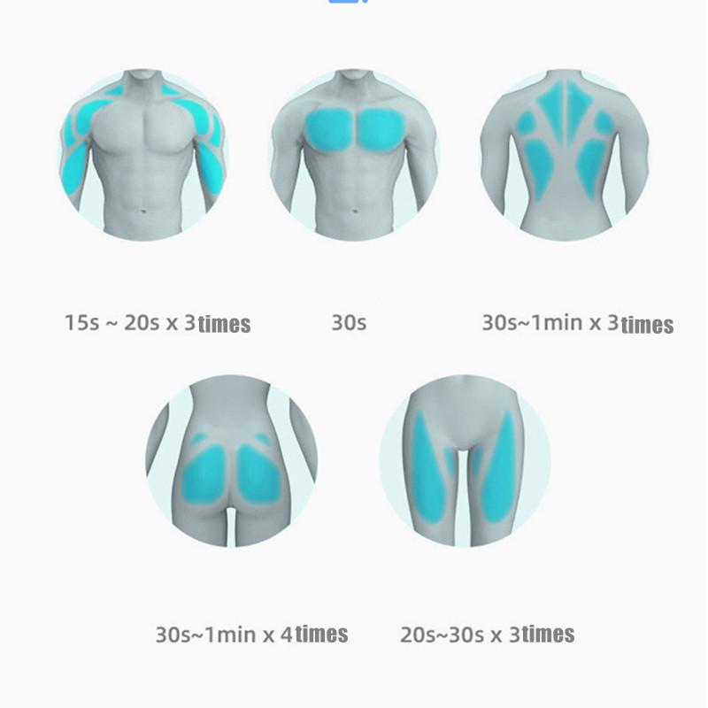 Фасциальный пистолет для массажа мышц, расслабление, восстановление, болезненность, боль, 99 передач, фасциальный пистолет для облегчения похудения, формирующий массажер, 4 головки, помощь в тренажерном зале