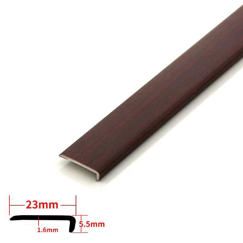 270 см L-образная угловая обвязочная лента для края пола, обвязочная лента для края пола из каменного пластика SPC, защита украшения