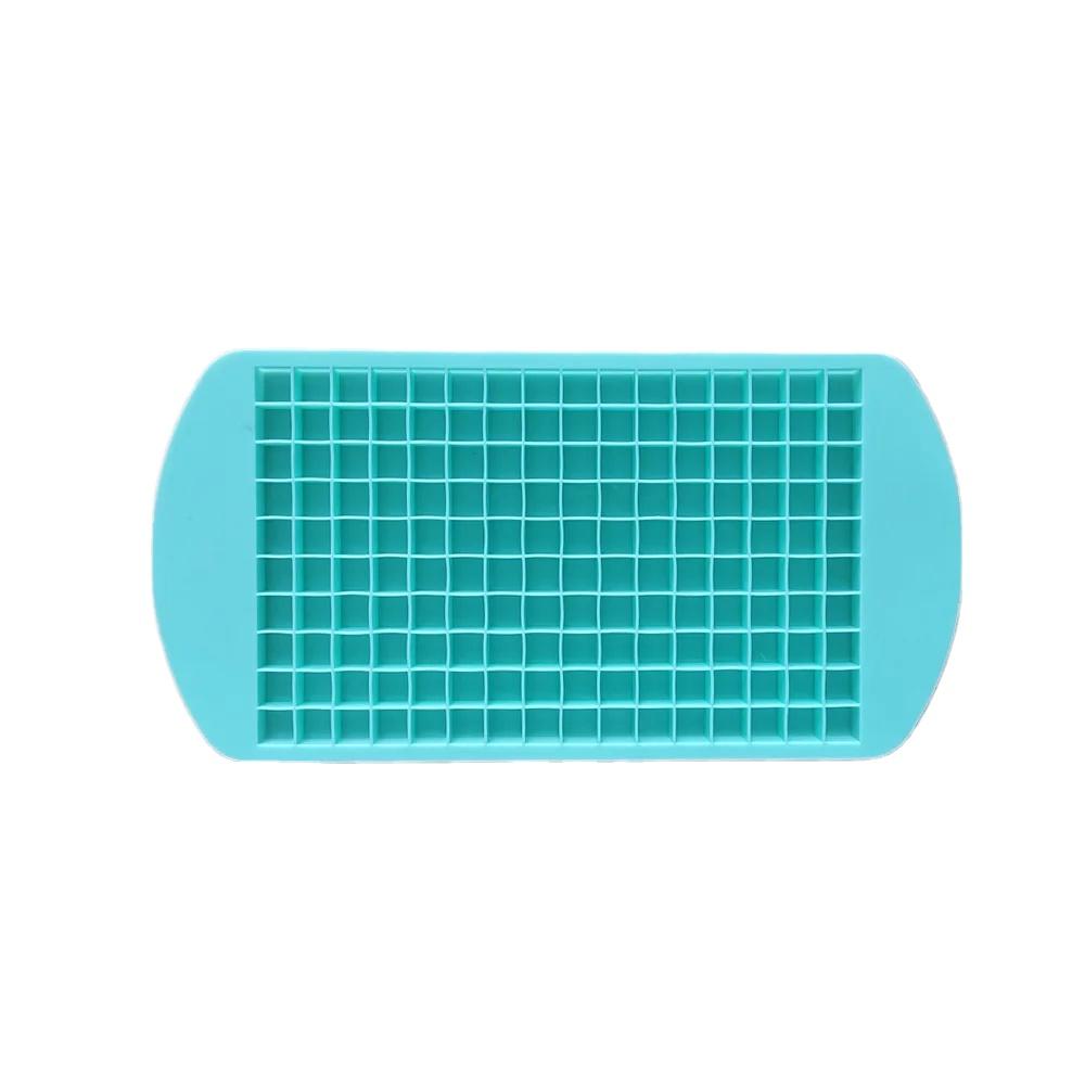 Food Level Silicone Ice Cube Maker 160 Square Tray Ice Cream Mold Summer Drink Wine Milk Tea Ice Cube Mold Kitchen Supplies