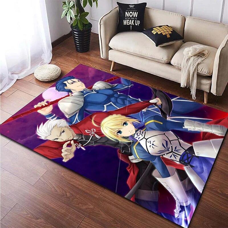 Fate Gebied Tapijt Grote Tapijt Tapijt Voor Woonkamer Kid Slaapkamer Decoratie Kinderen Spelen Floor Mat Comic Anti-Slip Mat