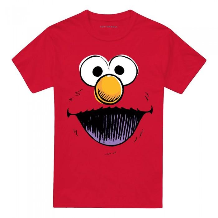 Sesame Street Unisex Adult Retro Elmo Sketch T-Shirt