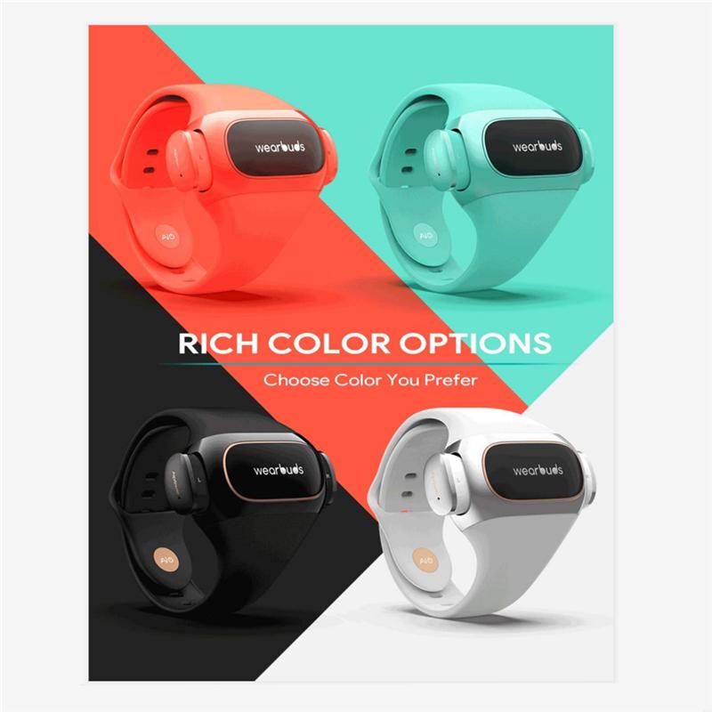 Aipower Wearbuds True Wireless Earbuds Фитнес-трекер 2 в 1 Смарт-часы