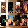 Bakugo A-Аниме K-Кацуки Чехол для телефона Для Samsung S25,24,21,22,23,30,Ultra,20,Plus,Fe,Lite,Note Мягкий Черный Чехол