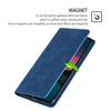 For Honor Magic5 PU Leather Card Holder Flip Stand Case Skin-touch Feeling Cell Phone Cover