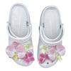 Crocs Классические клоги EIGHT% Phalaenopsis Элегантные Свежие Трендовые Удобные Подарочная Упаковка Унисекс Белый