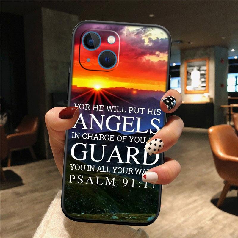 IK14 Bible verse New High-End Shell Phone Case for OPPO A3 Pro A72 A74 A76 A77 A77S A78 A79 A94 A95 A18 A40M A58