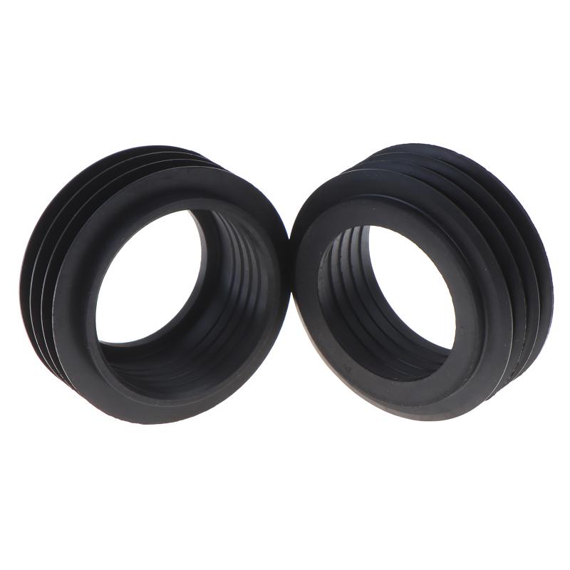 Hot 2PCS Rubber Pussy For Geberit Parts Toilet Internal Low Level Flush Pipe Rubber Cone Seal Gasket 119.668.00.1 60x42x25mm