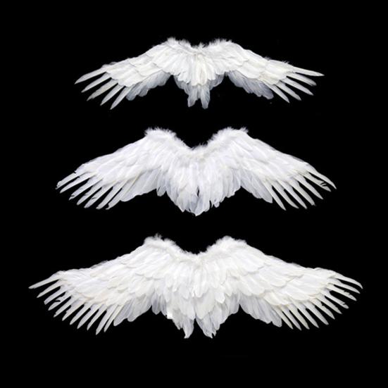 Крыло ангела для мужчин и женщин, крылья из перьев ручной работы, костюм для косплея, реквизит, аксессуар для Хэллоуина, вечеринки, сценического шоу
