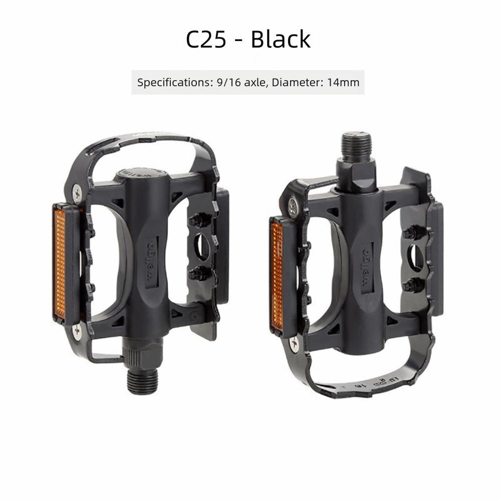 1 Pair Anti-slip Bicycle Pedals 1/2 Axis Foot Plat High Quality Bike Pedal MTB Road Bike