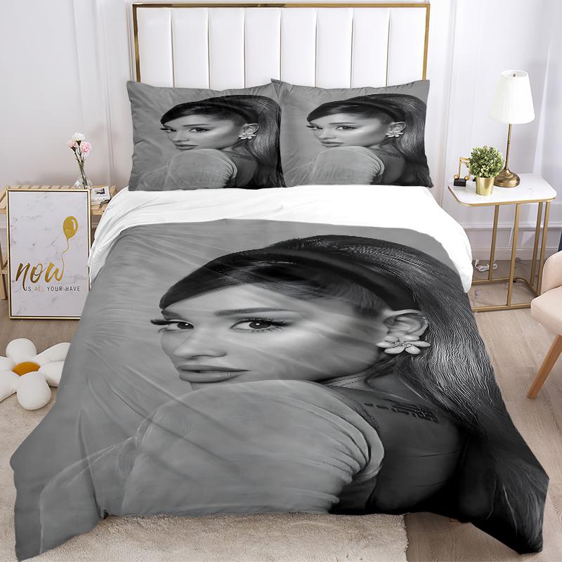 3Pcs Elegant Hair Makeup Pose Bedding Sets For All Sizes New 3D Printed Bed Cover Comforter Duvet Cover Pillowcase Bedroom Decoration