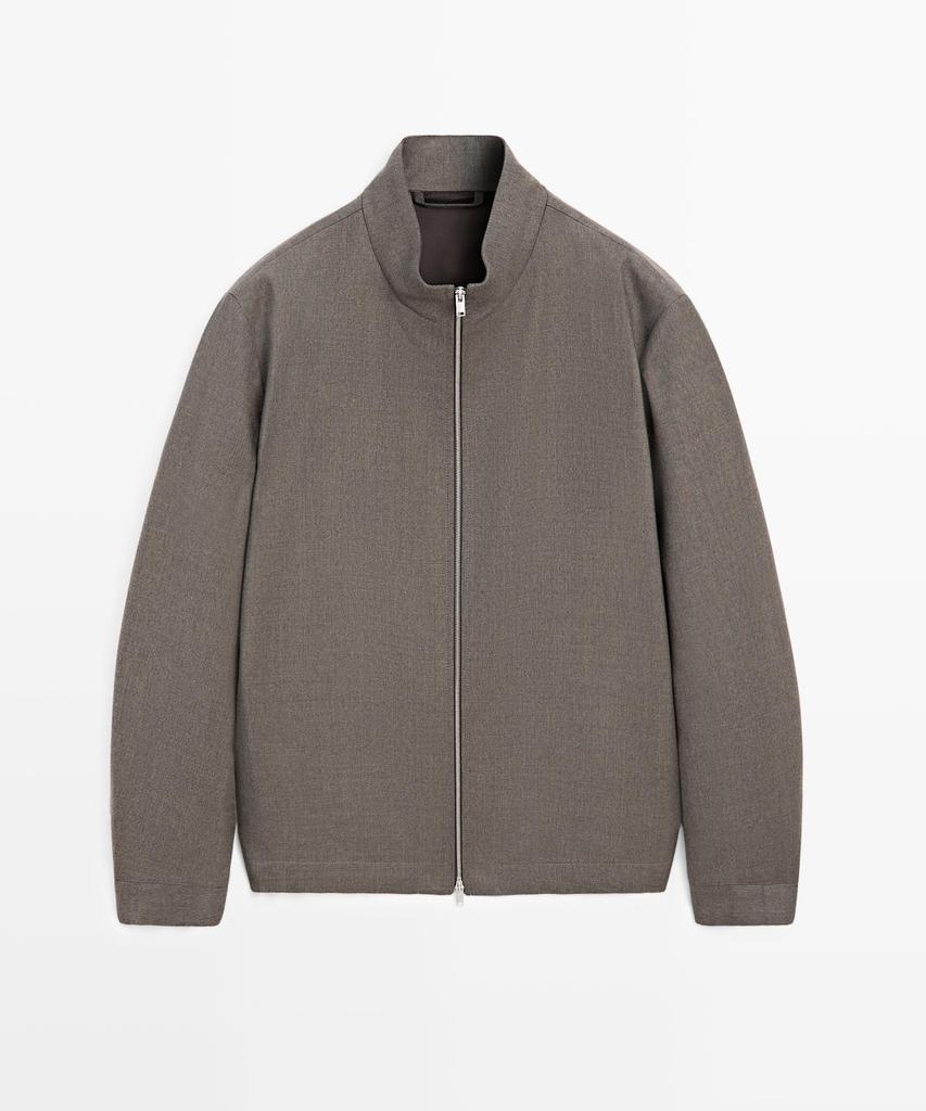 Шерстяная куртка Massimo Dutti